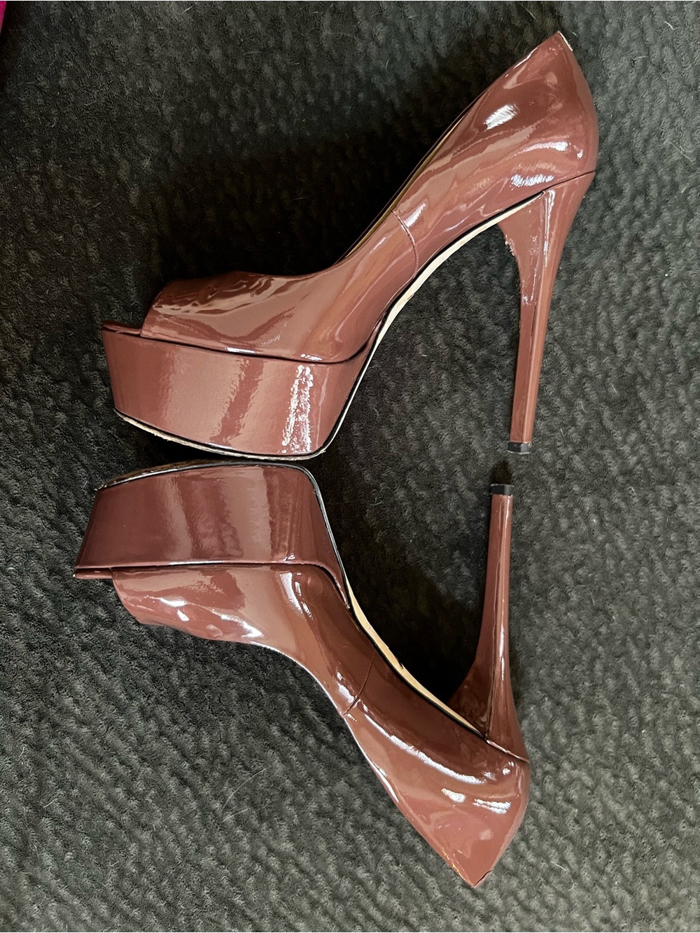 Brian Atwood Bambola Stiletto Platform Heels Pumps 7.5 EUC